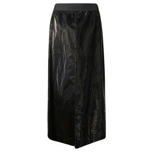 Maria Calderara Black Shiny Skirt - NWT